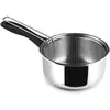 Image de IBILI - Saucière avec panier Induktion, 18 cm, Acier inoxydable, Compatible avec l’induction, Friteuse