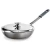 Image de IBILI - Poêle avec couvercle pour retourner les tortillas Titanio Chef, 26 cm, Aluminium, Quantanium antiadhésif, Compatible avec l’induction