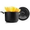 Image de IBILI - Marmite pour les pâtes avec couvercle-égouttoir, 22 cm, Aluminium, Antiadhésif, Compatible avec l’induction