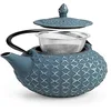 Image de Ibili - Théière en Fonte Daca, 0,85 Litre, Intérieur Émaillé, Compatible avec les Plaques à Induction
