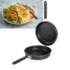 Image de Poêle à omelette et tortilla Fusion 24 cm Ibili