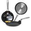 Image de IBILI - Poêle à crêpes Titan, 22 cm, Fonte d’aluminium, Antiadhésif, Compatible avec l’induction