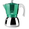 Image de IBILI Elba Green Cafetière express, 12 tasses, 600 ml, fonte d'aluminium, base en acier inoxydable, convient pour induction