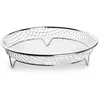 Image de IBILI - Panier rond pour Air Fryer 19 x 4 cm, acier inoxydable 18/10 - Spécial pour friteuse à air