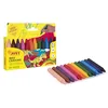 Image de Jovi - Crayons ronds, Boîte de 12 unités, Couleurs assorties | Trait lisse et uniforme, Résistant et performant, Sans gluten
