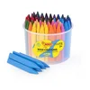 Image de Jovi - Crayons Jumbo Easy Grip, Pot de 72 Crayons triangulaires, Couleurs Assorties, Super résistant et performant, sans Gluten