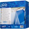Image de Gre Liner PVC imperméable Piscine Ovale 500x340x120 cm Bleu Accroche