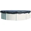 Image de Gre Couverture Hiver 120g/m² polyéthylène résistant Piscine Ronde 440 cm