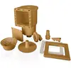 Image de Gre AR100W - Skimmer pour Le Nettoyage et la Filtration des piscines Standard + vanne de Retour. Système de Filtration pour piscines. Couleur Marron, Imitation Bois, 27 x 22 x 35 cm