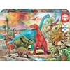 Image de Educa - Puzzles Junior | Dinosaures | Puzzle Enfant 100 pièces | Jeu Éducatif | +6 Ans (13179)
