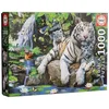 Image de Educa - Puzzle 1000 Pieces | Tigres Blancs du Bengale | Dès 14 Ans (14808)