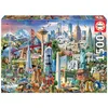 Image de Educa - Puzzle Adulte 1500 pièces pour Adultes | Symboles d'Amérique du Nord | +14 Ans (17670)