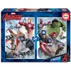 Image de Educa - 2 Puzzles de 500 pièces avec des Dessins d'Avengers | Mesure : 34 x 48 cm | À partir de 11 Ans (17994)