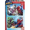 Image de Educa - 2 Puzzles Spiderman 48 Pièces pour Enfants | Puzzle Marvel 2x48 | Puzzle Enfant +4 Ans Spider-Man (18099)