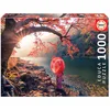 Image de Educa - Puzzle de 1000 pièces pour Adultes | Lever De Soleil sûr Le Fleuve Katsura, Japon | À partir de 14 Ans (18455)