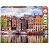 Image de Educa - Puzzle de 1000 pièces pour Adultes | Maisons Dansantes, Amsterdam. À partir de 14 Ans (18458)