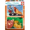 Image de Educa - 2 Puzzles de 48 pièces pour Enfants | Le Roi Lion | Composé de Grandes pièces Parfaitement finies | Recommandé à partir de 5 Ans (18629)