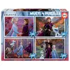 Image de Frozen Multi 4 50-80-puzzle La Reine Des Neiges 2 100-150 Pièces