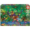 Image de Educa - Jungla | Entrez dans la Jungle avec ce Puzzle de 500 pièces | Mesure approximative: 48 x 34 cm. À partir de 11 Ans (19245)