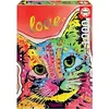 Image de Educa - Tilt Cat Love, Dean Russo | Puzzle de 1000 pièces | Mesure approximative: 68 x 48 cm | À partir de 14 Ans (19257)