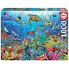Image de Educa - Puzzle de 1000 pièces pour Adultes | Tortues au Paradis | Mesure approximative: 68 x 48 cm | À partir de 14 Ans (19266)