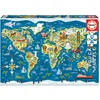 Image de Educa - Puzzle de 200 pièces pour Enfants | Mapamundi. Composé de 200 Grandes pièces Parfaitement finies | Mesure: 40 x 28 cm | À partir de 6 Ans (19292)
