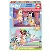 Image de Educa Puzzle En Bois Bluey 2x25