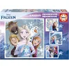 Image de Educa - Lot de 4 Puzzles progressifs pour Enfants de 12 à 25 pièces avec des Images de Frozen et de Ses Amis. Dimensions : 16 x 16 cm. Recommandé pour Les Enfants de 3 Ans et Plus (19735)