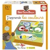 Image de Educa - Le Jeu pour Apprendre à associer et à différencier Les Couleurs de Base | Le Petit Ours Brun. Classer Les éléments par la Couleur correspondante (19877)