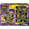 Image de Educa - Ninja Turtles | 2 Puzzles emballent avec 500 pièces chacun. Mesure: 34 x 48 cm. À partir de 11 Ans (19916)