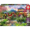 Image de Educa - Puzzle de 1500 pièces pour Adultes | Jardin Japonais. Mesure: 85 x 60 cm À partir de 14 Ans (19937)