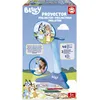 Image de Educa - Projecteur Bluey, réalisez des Dessins Bluey avec ce projecteur, projecteur LED avec 40 Diapositives, Crayons de Couleur et Crayon, à partir de 5 Ans (20109)