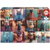 Image de Educa - Puzzle pour Enfant de 200 pièces. Animaux à la Mode. Dimensions : 40 x 28 cm. Recommandé à partir de 6 Ans (20219)