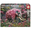 Image de Educa Puzzle éléphant Floral 1000 Pièces