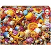 Image de Educa - Puzzle 1000 pièces pour Adultes | Collage de coquilles. Dimensions : 68 x 48 cm. À partir de 14 Ans (20246)