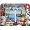 Image de Educa Puzzle Vie Au Port 1000 Pièces