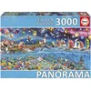 Image de Educa Puzzle Panorama De La Vie 3000 Pièces