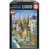 Image de Educa - Puzzle Miniature de 1000 pièces pour Adultes | Gaudi, Collage Miniature | Dès 14 Ans (20376)
