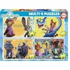 Image de Educa - Puzzle Zootropolis | Coffret de 4 Puzzles progressifs pour Enfants, de 50 à 150 pièces | Recommandé à partir de 5 Ans (20464), Zootopia 2