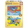 Image de Educa - Puzzle Stitch | Lot de 2 Puzzles pour Enfants de 48 pièces | Recommandé pour Les Enfants de 4 à 6 Ans (20466)