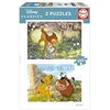Image de Educa - Coffret de 2 Puzzles pour Enfants de 100 pièces | Classiques Disney | Recommandé pour Les Enfants de 6 à 8 Ans (20491)