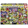 Image de Educa - Puzzle de 500 pièces pour Enfants | Puzzlepalooza | Dimensions : 48 x 34 cm | À partir de 11 Ans (20550)