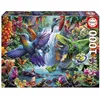 Image de Educa - Puzzle de 1000 pièces pour Adultes | Colibris tropicaux | Dimensions : 68 x 48 cm | À partir de 14 Ans (20555)