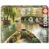 Image de Educa - Puzzle de 1000 pièces pour Adultes | Croisière en Bateau à Amsterdam | Dimensions : 68 x 48 cm | À partir de 14 Ans (20563)