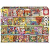 Image de Educa - Puzzle de 1500 pièces pour Adultes | The Kitschy Funbook Nook | Dimensions : 85 x 60 cm | À partir de 14 Ans (20568)