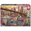 Image de Educa - Puzzle de 2000 pièces pour Adultes | Romance New-yorkaise | Dimensions : 96 x 68 cm | À partir de 14 Ans (20575)