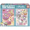 Image de Educa - Puzzle de 500 pièces pour Enfants | Hello Kitty et Ses Amis Donuts | Dimensions : 34 x 48 cm | À partir de 11 Ans (20587)