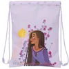 Image de WISH - Sac à dos plat junior, idéal pour enfants de différents âges, confortable et polyvalent, qualité et résistance, 26 x 34 cm, couleur lilas