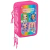 Image de safta Rainbow High Shine - Trousse Scolaire avec 37 Outils Inclus, Trousse pour Enfant, idéale pour Les Enfants de 5 à 14 Ans, Confortable et Polyvalente, qualité et résistance, 12,5 x 5,5 x 19,5 cm,