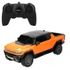 Image de ColorBaby Rastar Voiture radiocommandée, Hummer EV, Licence Officielle, Échelle 1:26, Blanc, Voitures radiocommandées, Véhicule radiocommandé, Télécommande, Cadeaux pour Enfants, 6 Ans (41280)